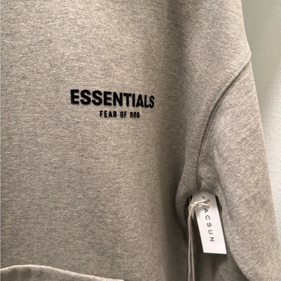 Fear of God Essentials Dark oatmeal Size Small BNWT 100% Authentic - Picture 2 of 7